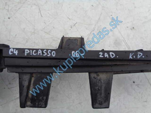 zadný držiak nárazníka na citroen c4 picasso, 9654489780